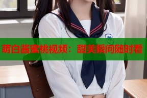 萌白酱蜜桃视频：甜美瞬间随时看