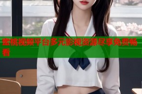 蜜桃视频平台多元影视资源尽享免费畅看