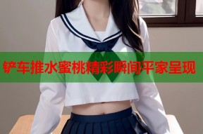 铲车推水蜜桃精彩瞬间平家呈现