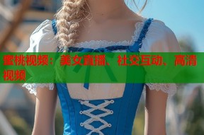 蜜桃视频：美女直播、社交互动、高清视频