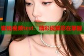 蜜桃视频test：精彩视频尽在掌握