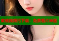 蜜桃视频污下载：免费看片神器