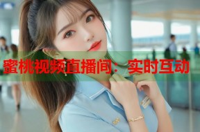 蜜桃视频直播间：实时互动