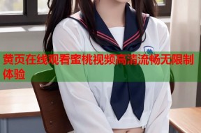 黄页在线观看蜜桃视频高清流畅无限制体验