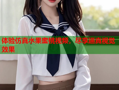 体验仿真水果蜜桃视频，尽享逼真视觉效果  第1张